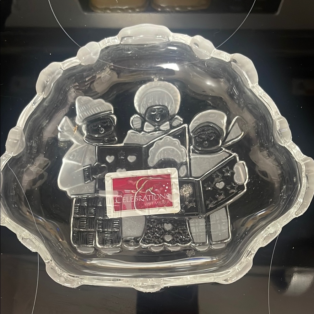 Celebrations Crystal Holiday Dish